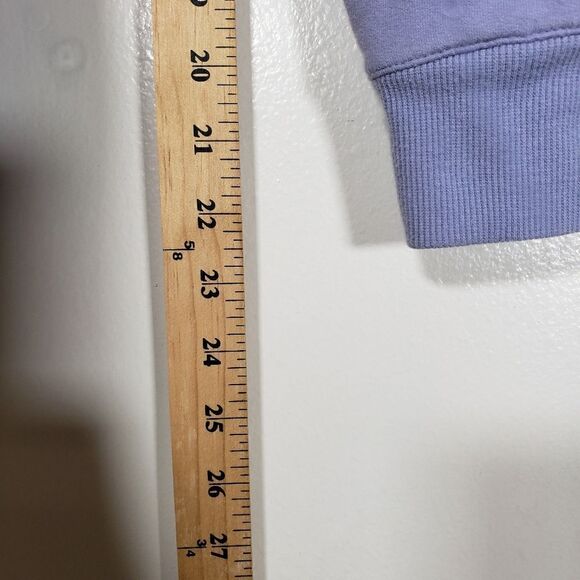 Fila French Terry Sweatshirt with Pockets in Purple Impression Size S - Picture 7 of 9